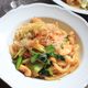 ジューシー油揚げが美味しい野菜たっぷり焼うどん