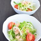 材料費50円！豆苗とたまねぎのサラダ