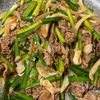 ごはんがススム♡牛肉とニラのスタミナ炒めの工程3