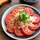 さっぱり美味しい【トマトと玉ねぎの和風マリネサラダ】