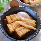 ほぼ放置で絶品副菜♡『厚揚げのすき煮』