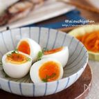 白だし党集合！！！白だし味玉♡