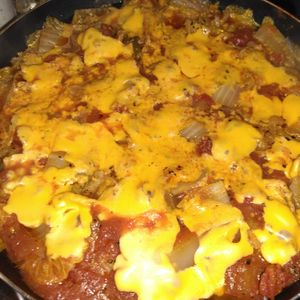 lalilulelonの作ってみた!投稿(豚と白菜のトマトチーズミルフィーユ鍋。)