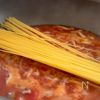 パリパリチキンとトマトのパスタの工程5