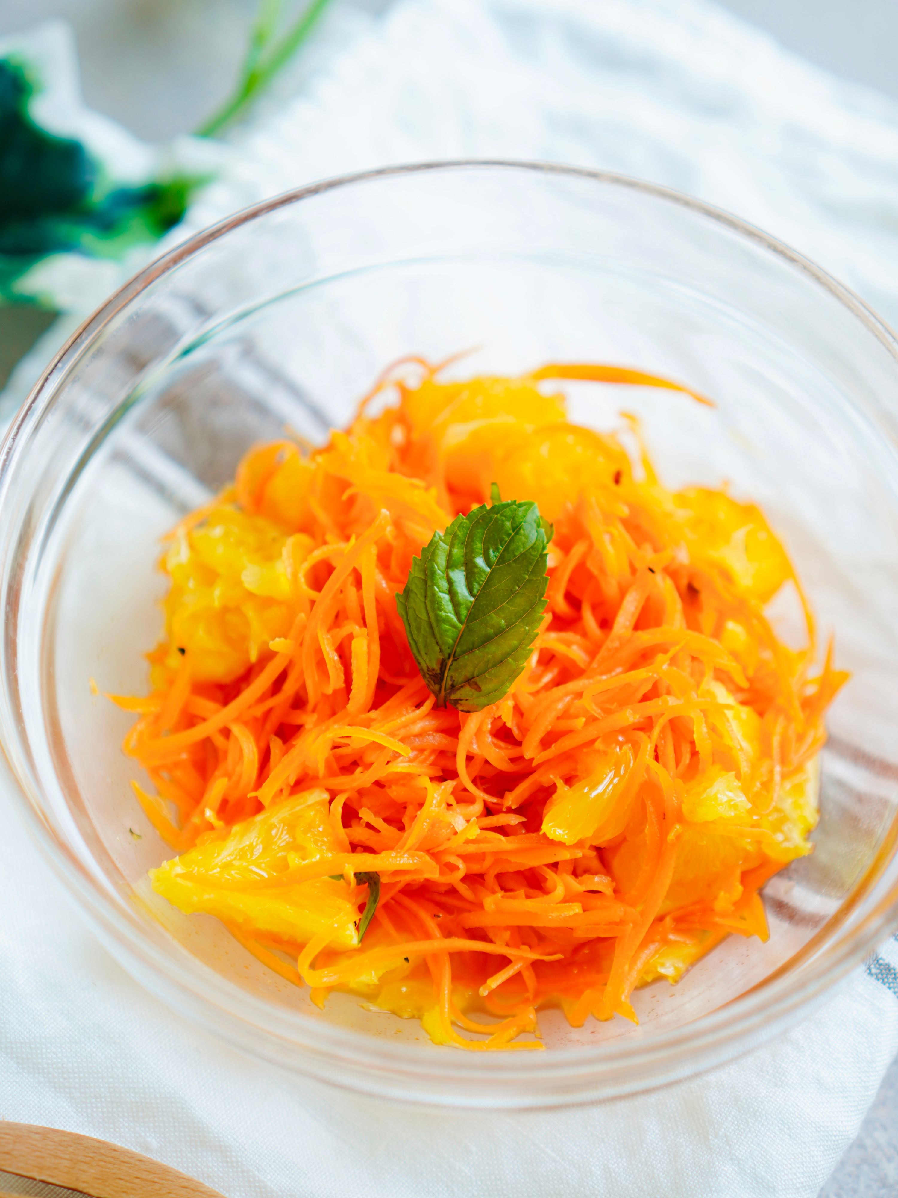 人参とオレンジのラペ】〜ミント風味〜 | レシピサイトNadia