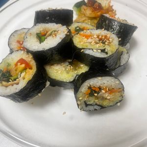 Jesus, Mammaの作ってみた!投稿(巻きす不要！【簡単キンパ】節分に◎)