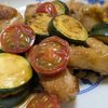Nomigawa.Nの作ってみた!投稿(【鶏ズッキーニのトマトカレー炒め】夏野菜×スパイシー♪)