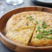 しらすとパスタのフリッタータ