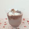 milkの作ってみた!投稿(バナナチョコプリン【砂糖・ゼラチンなし】)