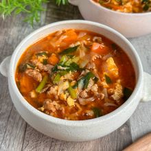 焼肉屋さんの味♩我が家のユッケジャンスープ