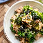 ブロッコリーと豆腐の《韓国風♡サラダ》ボリューム満点