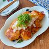 鶏むね肉の甘酢照り焼き・おろしそのせの工程5