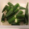 【おくらのナムル】電子レンジで簡単!3分おつまみ♪の工程1
