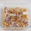 油不使用でヘルシー!電子レンジで作るソース焼きそばの工程2