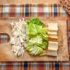 【厚揚げと鶏ひき肉のあんかけスープ】からだに優しいダイエットの工程1