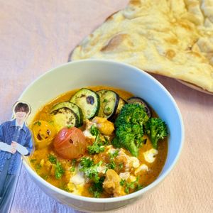 すみの作ってみた!投稿(【焼き野菜のバターチキンカレー】簡単絶品!何度もリピしたい♡)