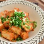 キムチの消費にぴったり♪キムチと厚揚げうま辛炒め