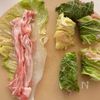 巻いて煮るだけ♩白菜豚ロールの工程2