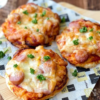 発酵なしで超簡単!ホットケーキミックスdeピザ