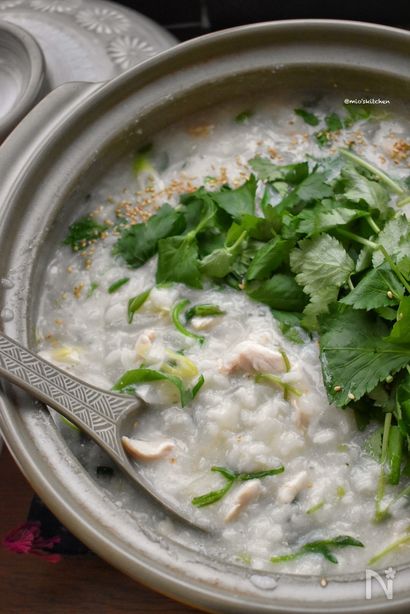 【アレンジ沢山】切り餅入り♡簡単♡中華風七草粥♡