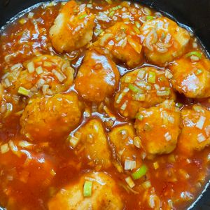 824684の作ってみた!投稿(《超おすすめ♡絶品！むね肉で鶏チリ》本格チリソースでお店の味)