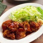 野菜もモリモリ食べられる！スタミナトンテキ風チキン