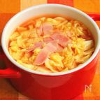 【やわらかキャベツのお手軽スープ】子どもが喜ぶ♪