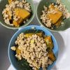 yの作ってみた!投稿(とにかく簡単！やみつき♡『かぼちゃと鶏そぼろの炒め物』)
