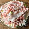 レンジで10分！めんつゆで簡単♪【豚バラ厚揚げ肉豆腐】の工程2