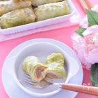 ミートソース缶でレンチン『ロールキャベツ』♡作り置きレシピ