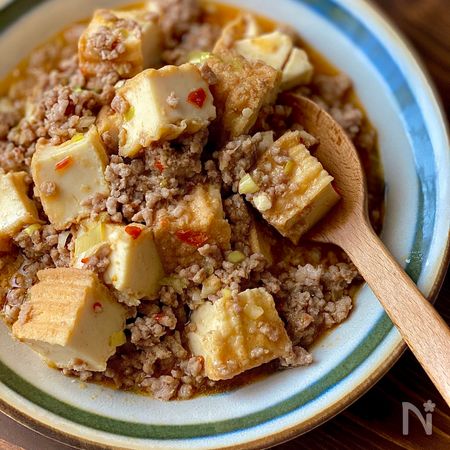 レンジで厚揚げマーボー豆腐 By ちおり レシピサイト Nadia ナディア プロの料理家のおいしいレシピ