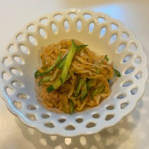 みわの作ってみた!投稿(お箸が止まらない♩切り干し大根ときゅうりのツナキムチ和え)