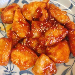 サラの作ってみた!投稿(【ヤンニョムチキン】鶏胸肉で節約、ヘルシー♩)