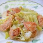 鶏むね肉とキャベツのワサビクリーム炒め♬