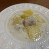 こむぎの作ってみた!投稿(たらとポテトの白味噌ミルクスープ)