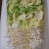 【ひき肉とキャベツもやしの味噌にんにく炒め】箸が止まらないの下準備