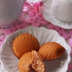 混ぜるだけなのに絶品♪春のふんわり美味しい桜のマドレーヌ