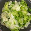 厚揚げたっぷり《とろ旨♡麻婆白菜》の工程3