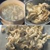 【鶏皮の具沢山あっさり煮込み】晩酌に◎あったかおつまみ♪の工程1