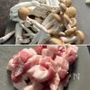 【豚バラとキノコのチーズクリームペンネ】コクうま濃厚♡の下準備