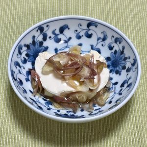 キャピタンの作ってみた!投稿(「塩みょうが」で冷ややっこ)