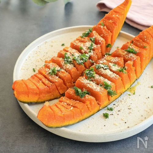 〖 簡単おしゃれ 〗ハッセルバックかぼちゃ