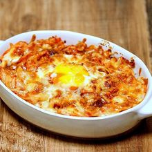 焼肉のタレがポイント「キムチのドリア」