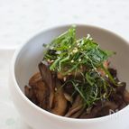 『長芋と舞茸のにんにく醤油炒め』