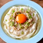10分で完成！ぶっかけ【とろろ鶏そぼろそうめん】
