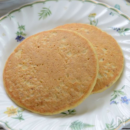 【グルテンフリー朝食パンケーキ】朝に取りたい栄養たっぷり!