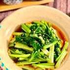 お肉はお休み。野菜が食べたい日に。ターサイのニンニク炒め