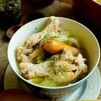 余計なものは入れない！美味しいキャベツのポトフ