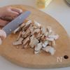 娘がおかわりした重ね煮【コーンクリームパスタ】の工程1