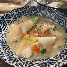 鶏肉とかぶの豆乳クリームシチュー